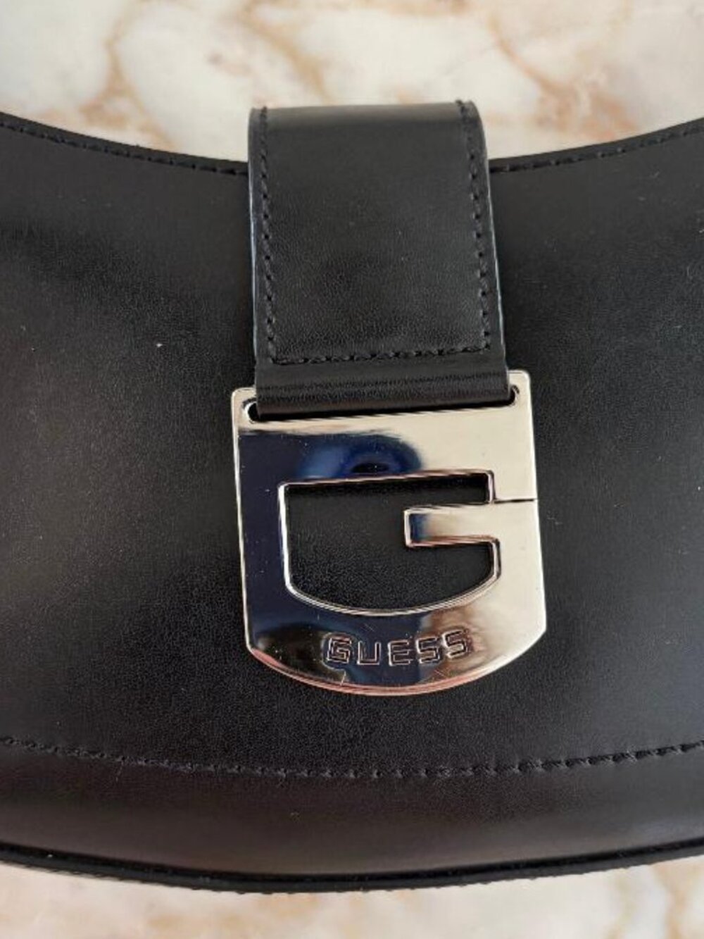 Guess faux-leather mini shoulder bag - Picture 2 of 4